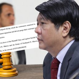Bongbong Marcos waiting for substitutions to finalize slate