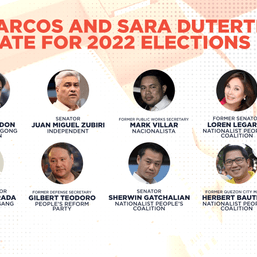 2022 race: Comelec narrows down presidential bets to 10
