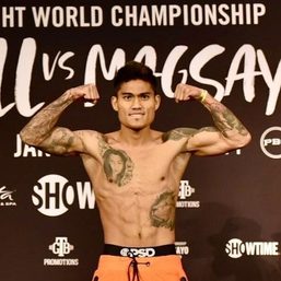 Dasmariñas heads to Vegas, ready for title duel with Inoue