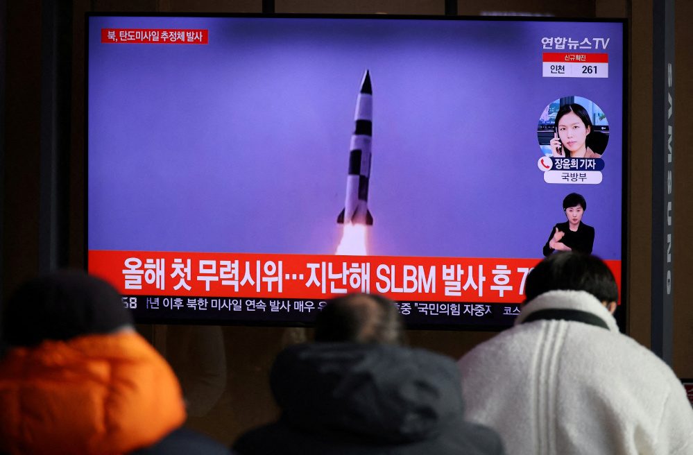 North Korea fires 2 ballistic missiles from Pyongyang airport, South Korea says