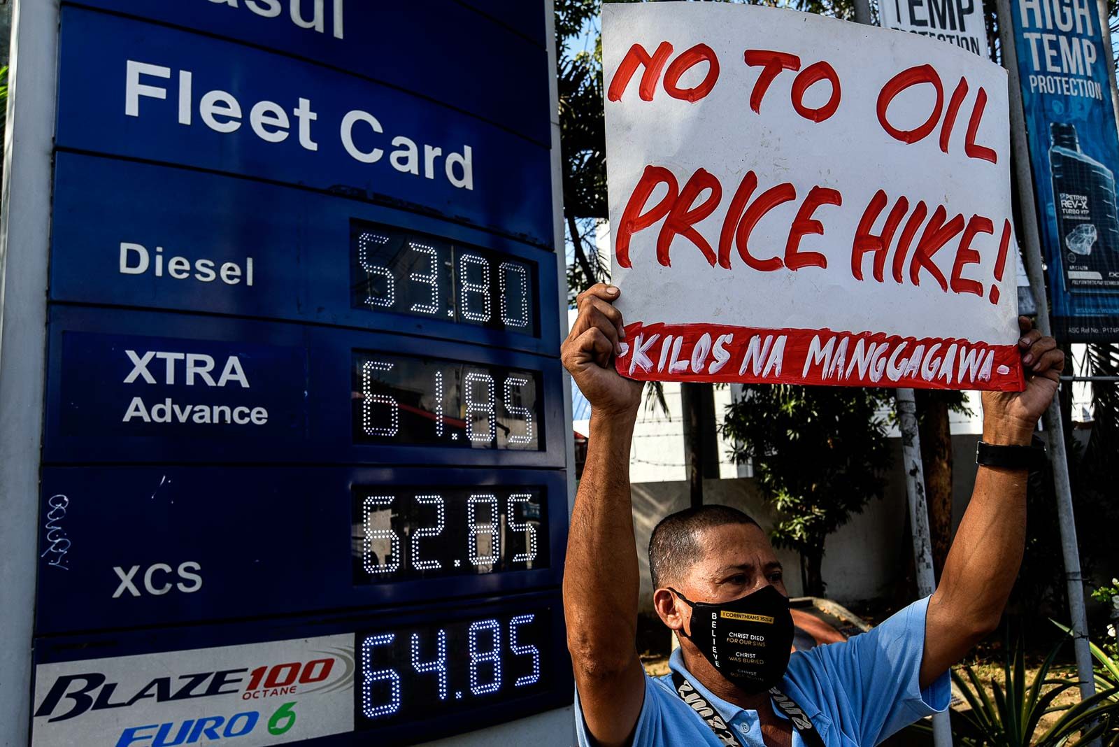 Philippines readies P2.5 billion for fuel vouchers as global prices spike