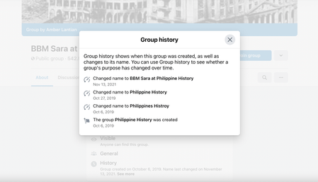 Facebook group sheds Philippine history brand, now spreads Marcos propaganda