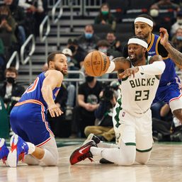 Antetokounmpo flirts with triple-double to power Bucks past Knicks