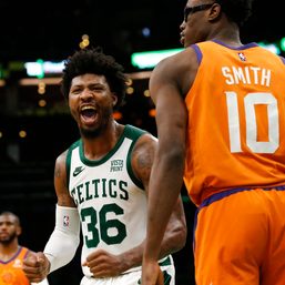 Embiid streak ends, but Sixers thwart Celtics