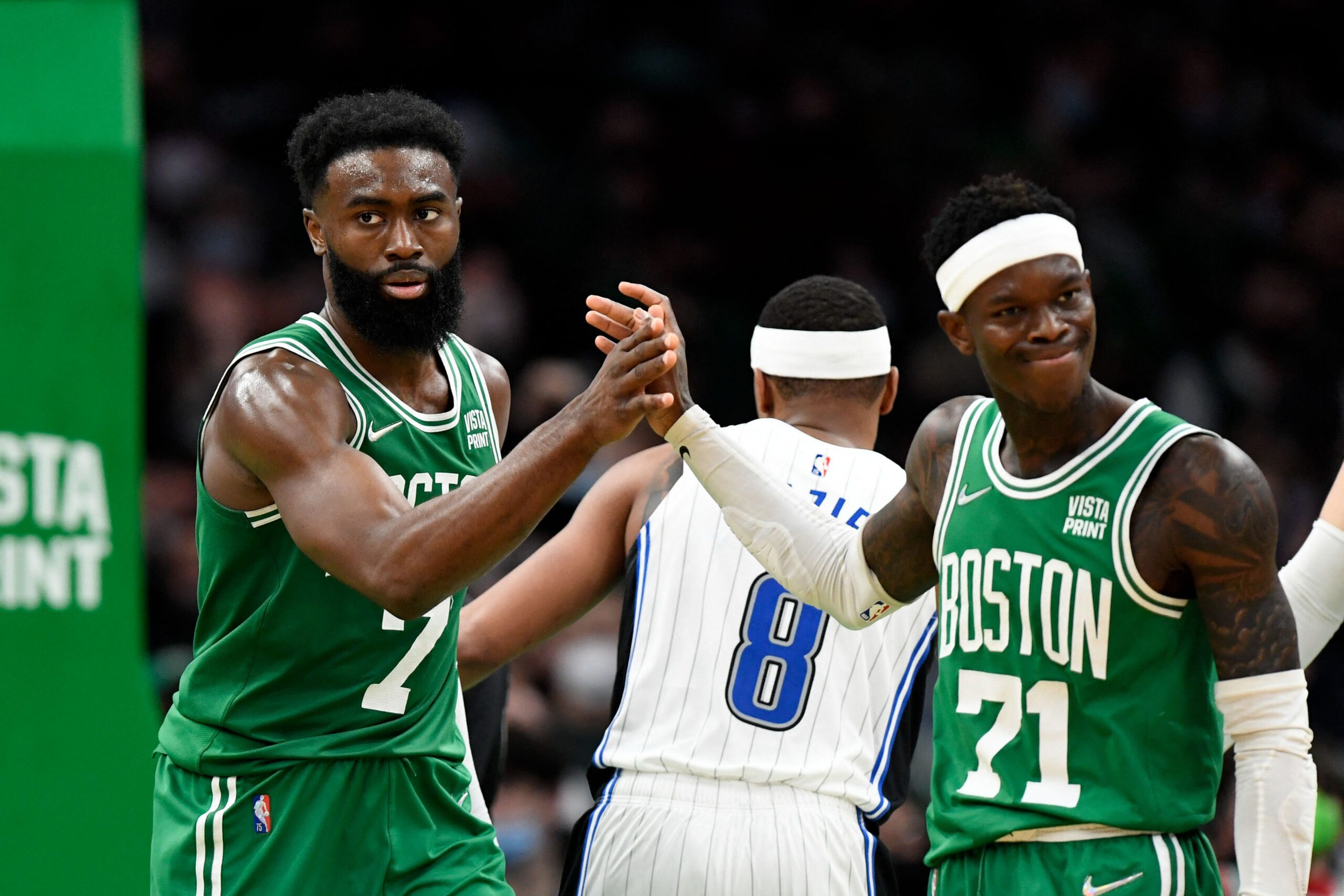 Jaylen Brown nets 50 as Celtics stun Magic in OT