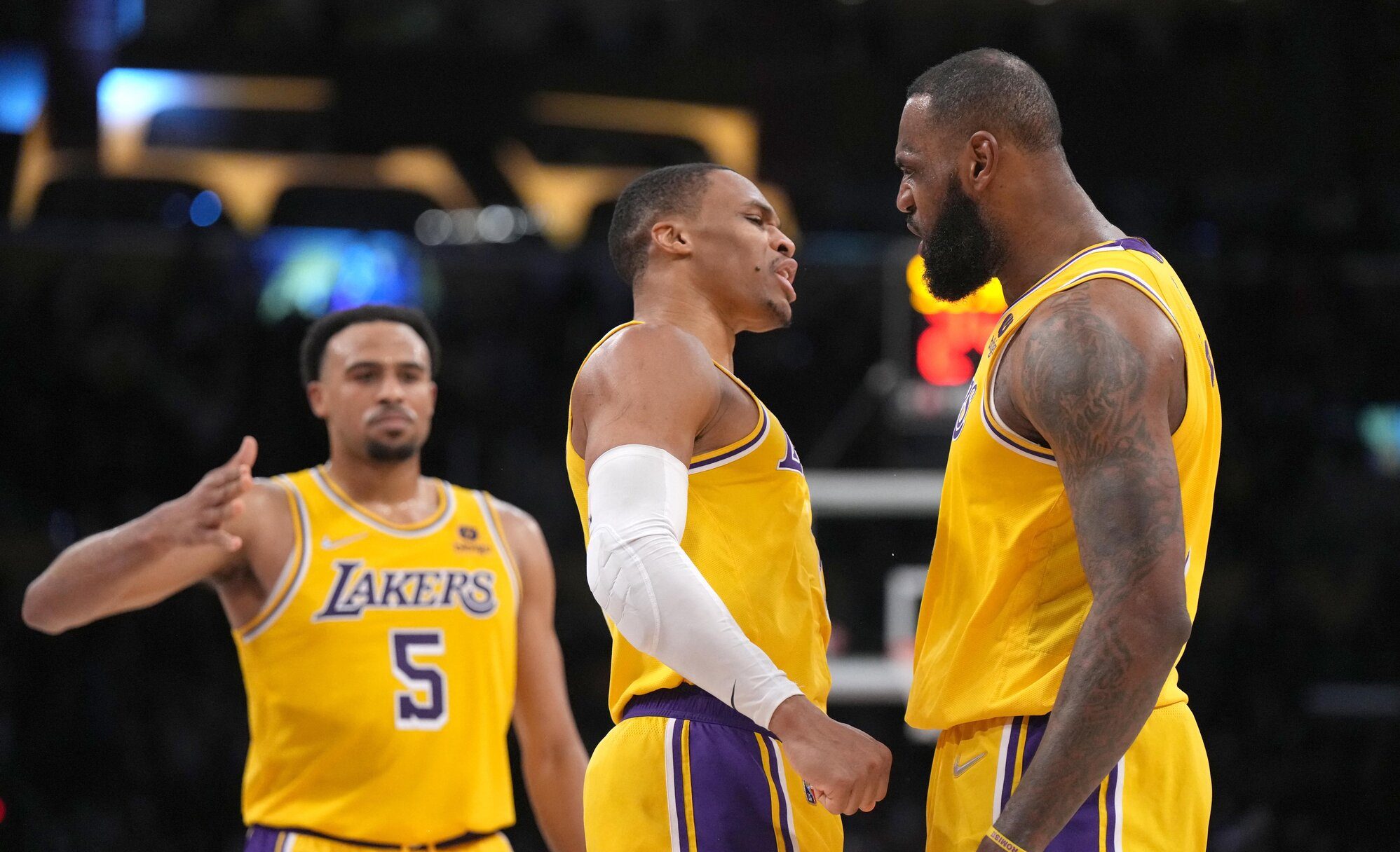 ‘Still a ton left in that tank’: Lakers coach Ham wants Westbrook involved