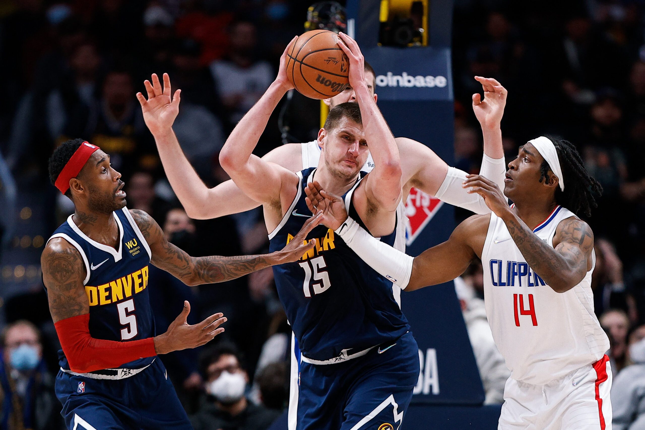 Nikola Jokic’s 49-point triple-double lifts Nuggets over Clippers in OT