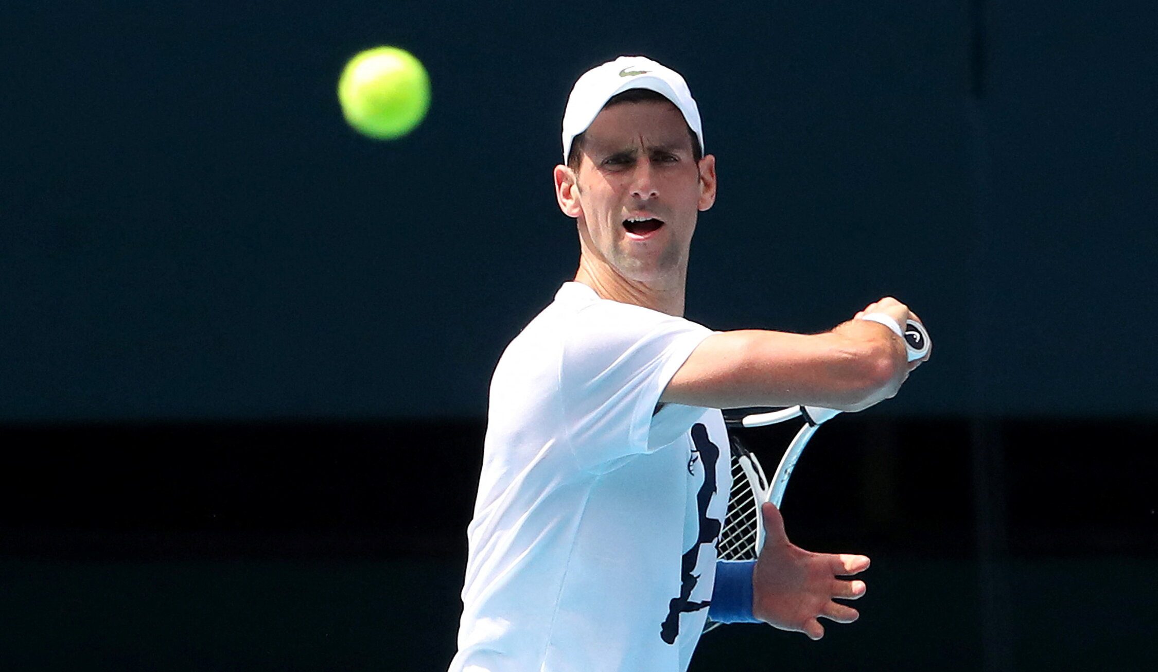 Djokovic back in Australia ahead of Open