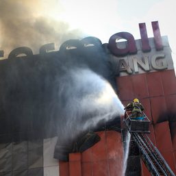 Fire strikes Starmall Alabang in Muntinlupa