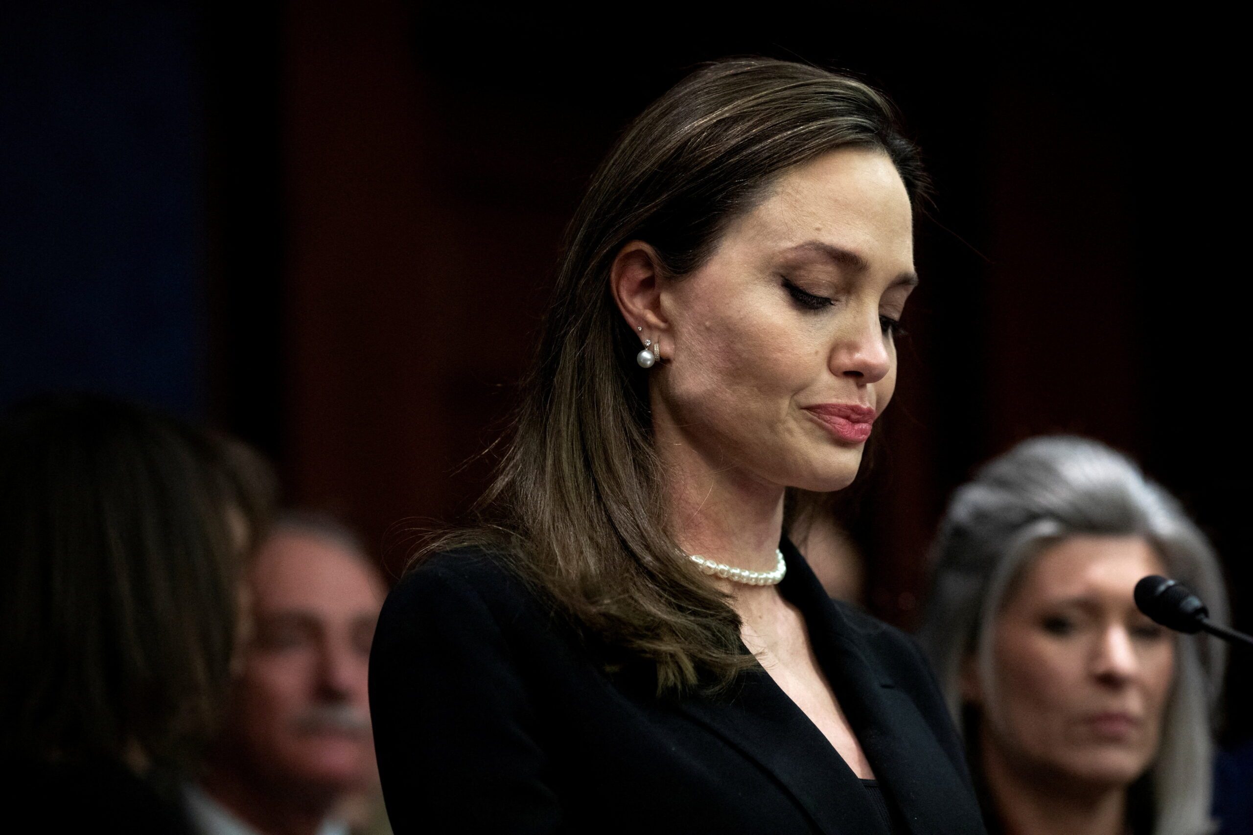 Angelina Jolie advocates for US domestic violence law