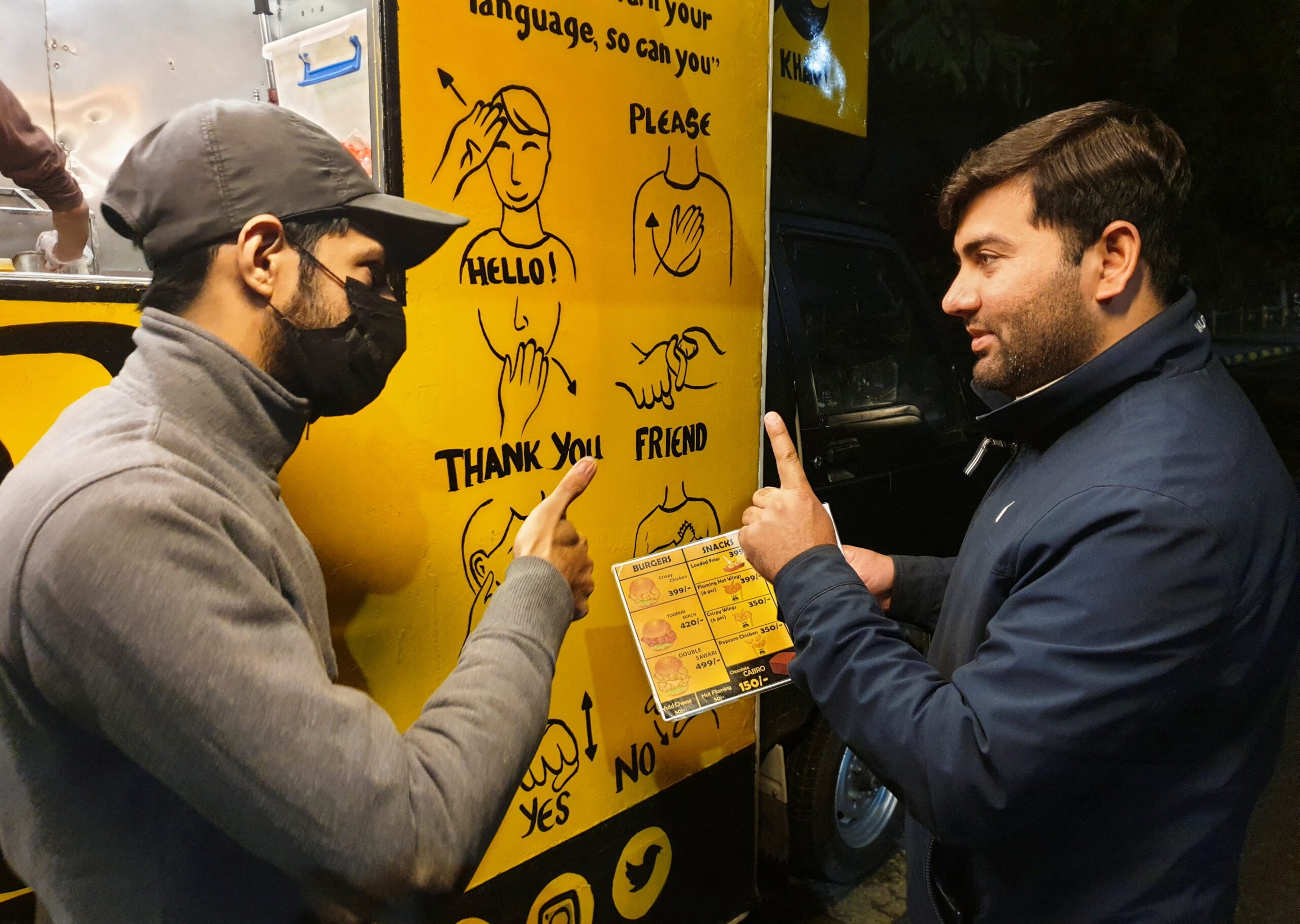 First deaf-staffed food truck in Pakistan empowers hearing impaired