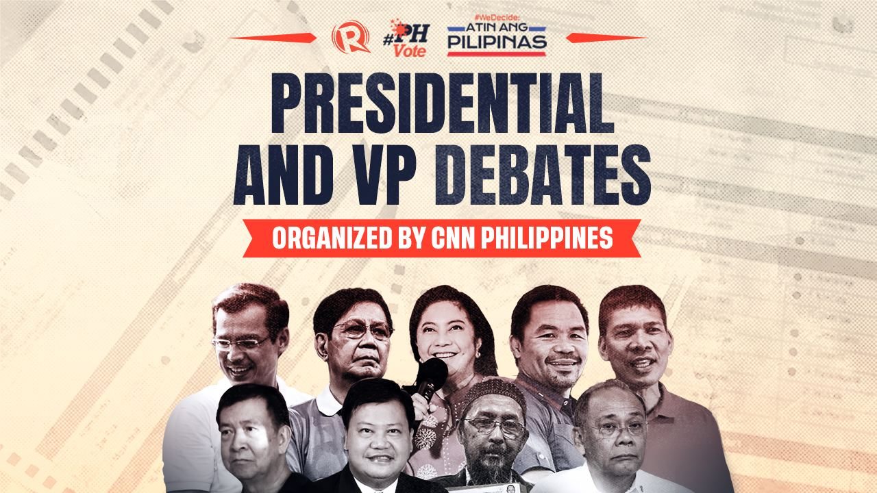 LIVE UPDATES: Presidential and vice-presidential debates by CNN Philippines - Rappler
