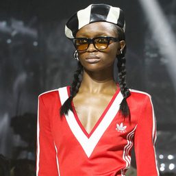 Gucci mixes fashion with sportswear at Milan Fashion Week return
