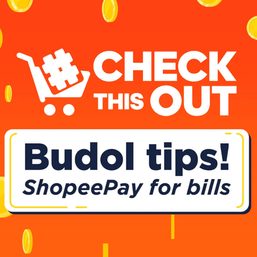 #CheckThisOut: Save on bills using ShopeePay