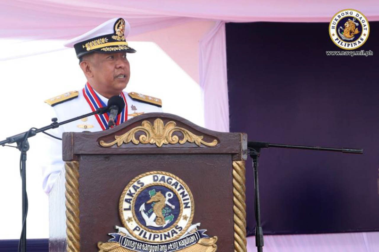 LOOK: PH Fleet welcomes Nichols Driz as new commander