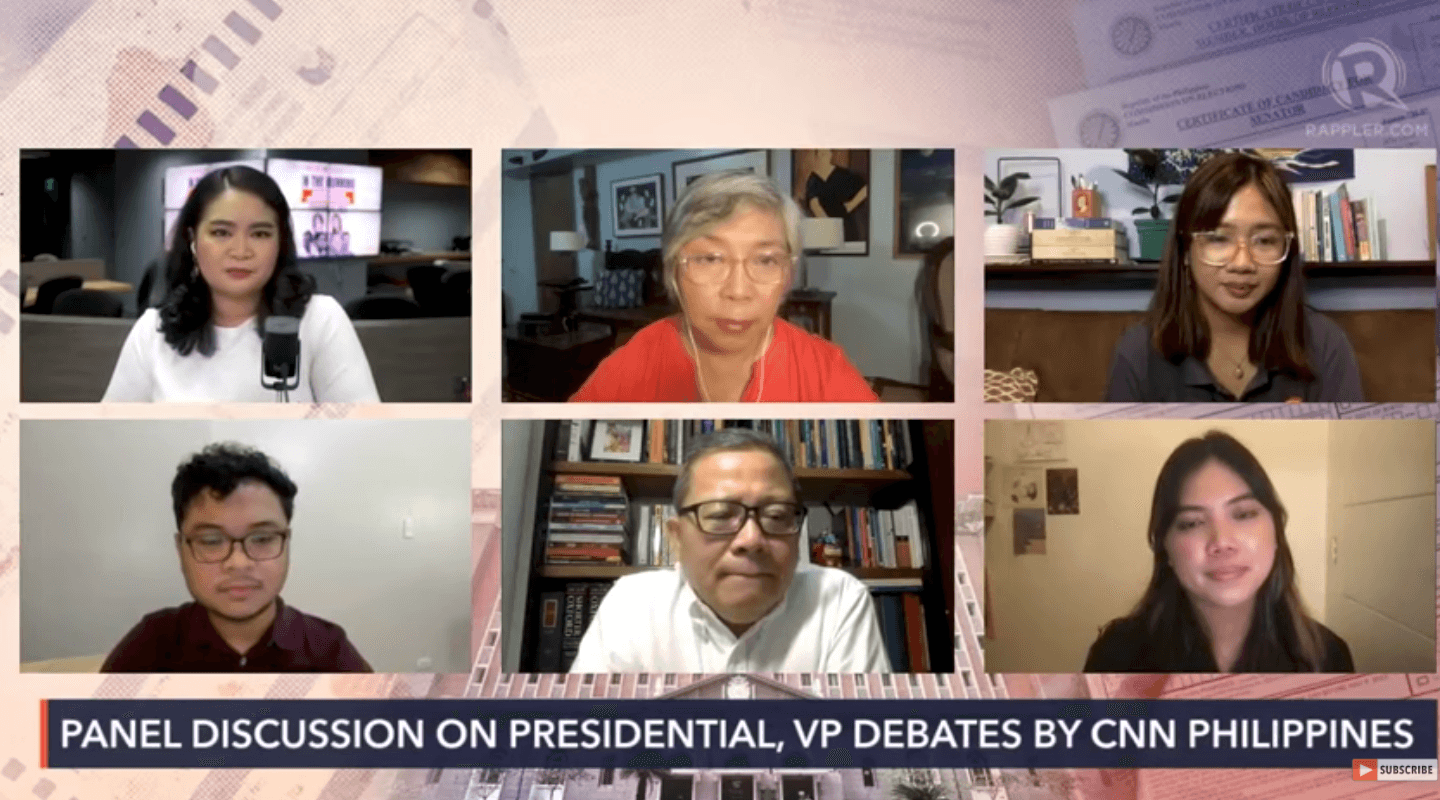 WATCH: Marcos’ absence felt in CNN PH debate; most bets play it safe