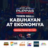 [WATCH] #AtinAngPilipinas town hall: Kabuhayan at ekonomiya