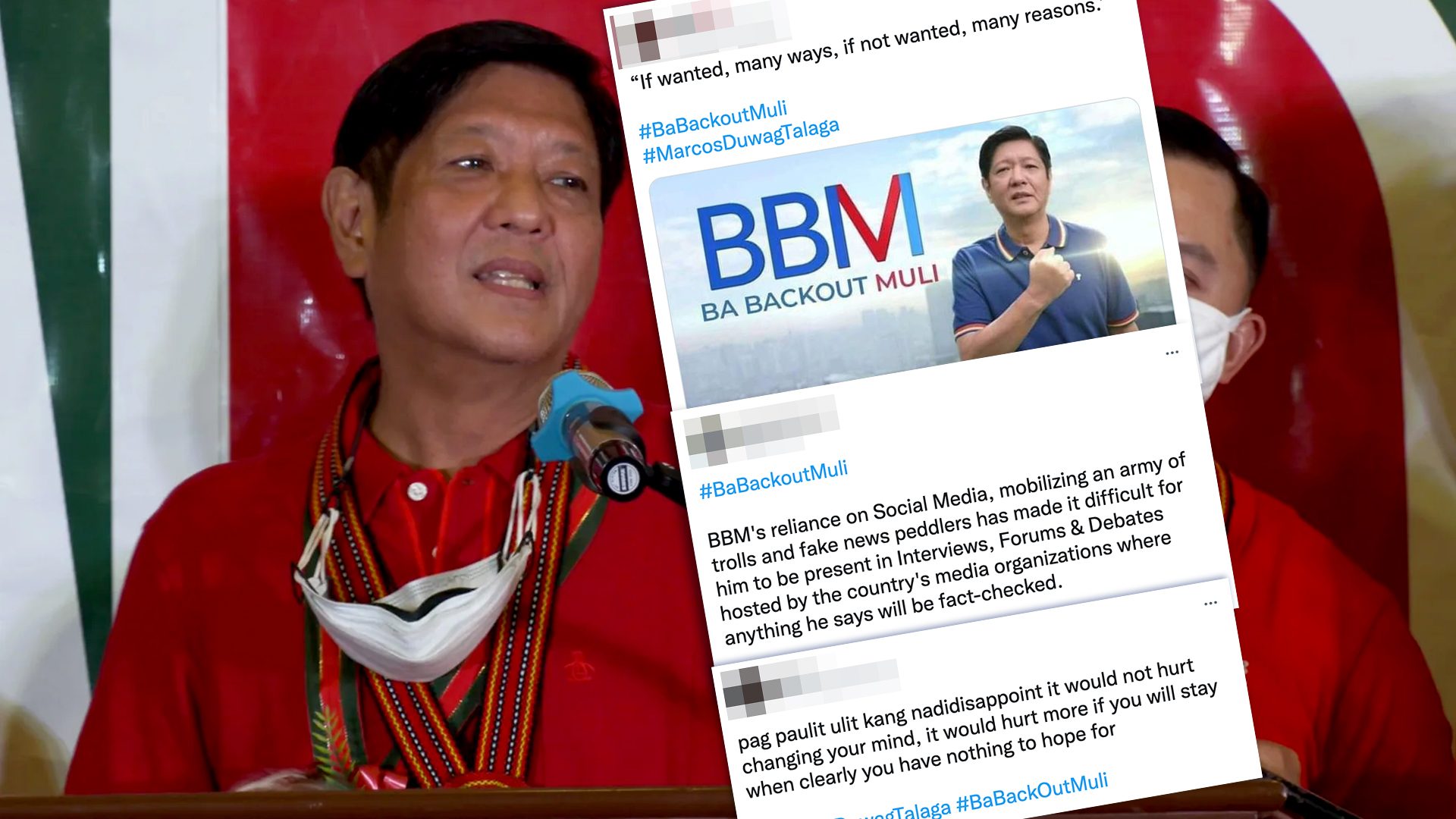 ‘#BaBackoutMuli’: Frontrunner Marcos a no-show in forum again