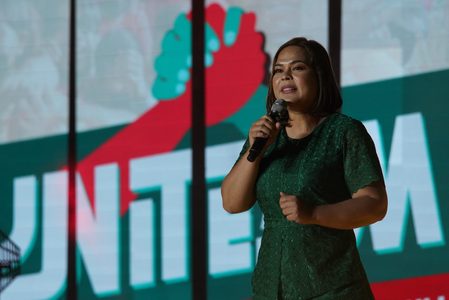 At campaign kickoff, Sara Duterte calls on supporters to ‘protect’ Marcos Jr.