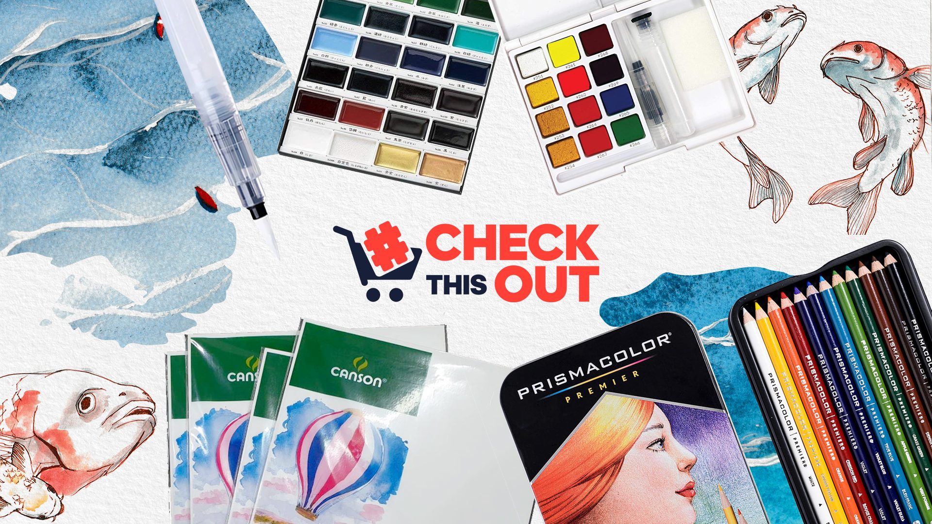 #CheckThisOut: Affordable watercolor supplies to help you get started on painting