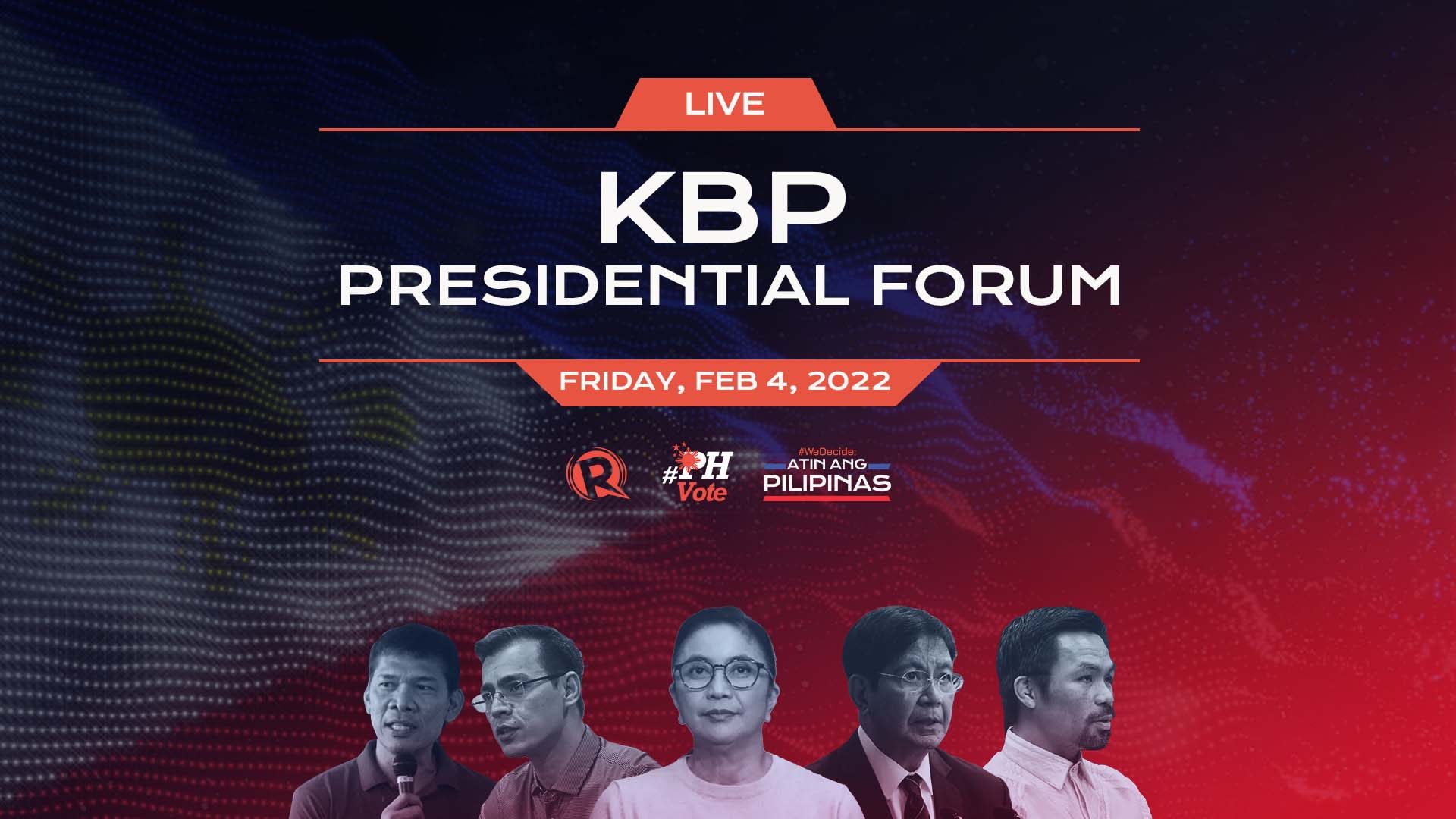 HIGHLIGHTS: KBP presidential forum – 2022 Philippine elections