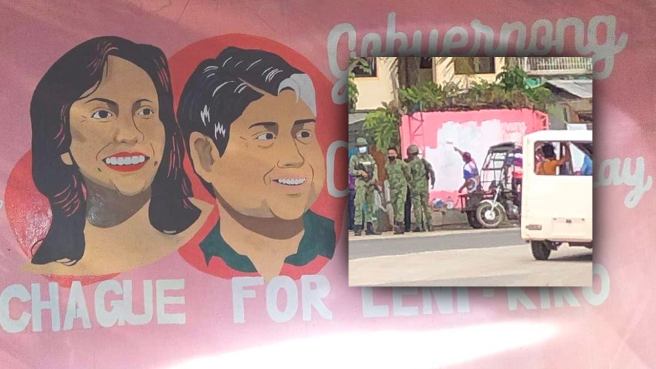 ‘Outright harassment’: Comelec hit for painting over Leni-Kiko mural
