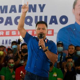 On EDSA 36, Pacquiao, Atienza ask Filipinos to vote for a candidate who will not steal