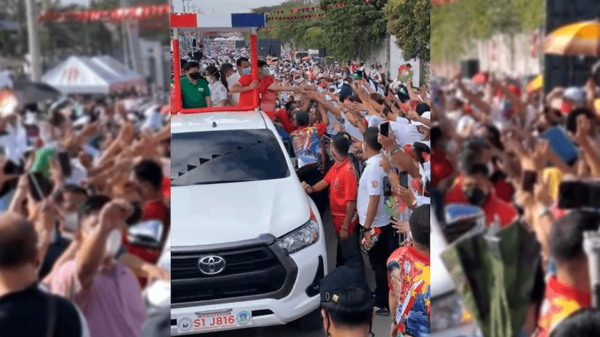 Comelec looks into Marcos Jr.’s Bulacan motorcade using gov’t vehicle