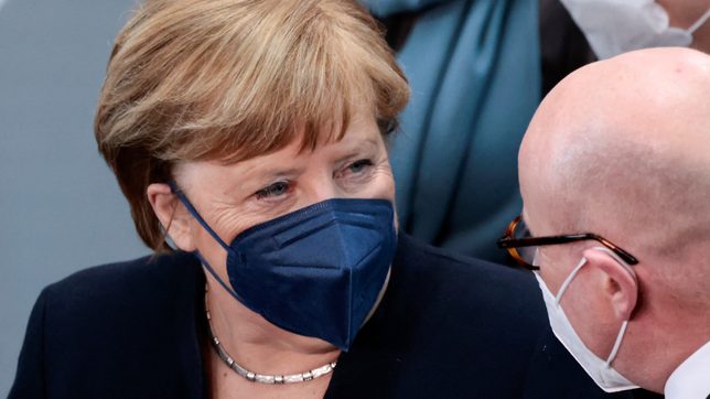 Merkel condemns Russian invasion as legacy comes under scrutiny