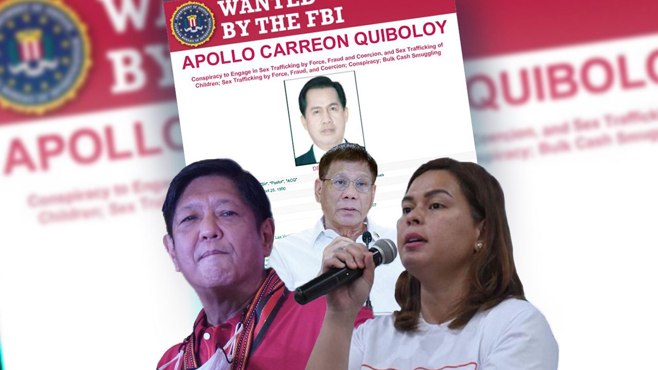 Quiboloy’s lawyers say case meant to smear Duterte, undermine Sara, Bongbong bids