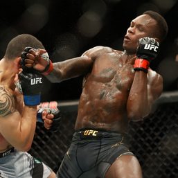 Adesanya edges Whittaker in nail-biting UFC rematch 
