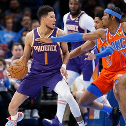 Suns throttle Thunder in first game without Chris Paul