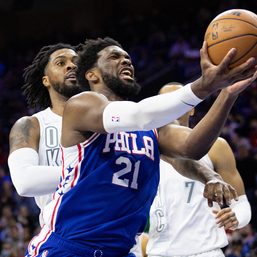 Harden’s Sixers debut on hold as Embiid powers Philly past Thunder
