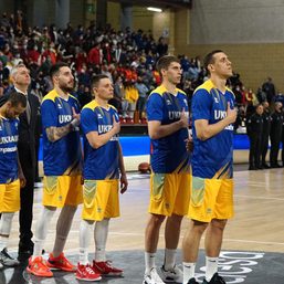 Ukraine players get standing ovation in Spain after emotional loss