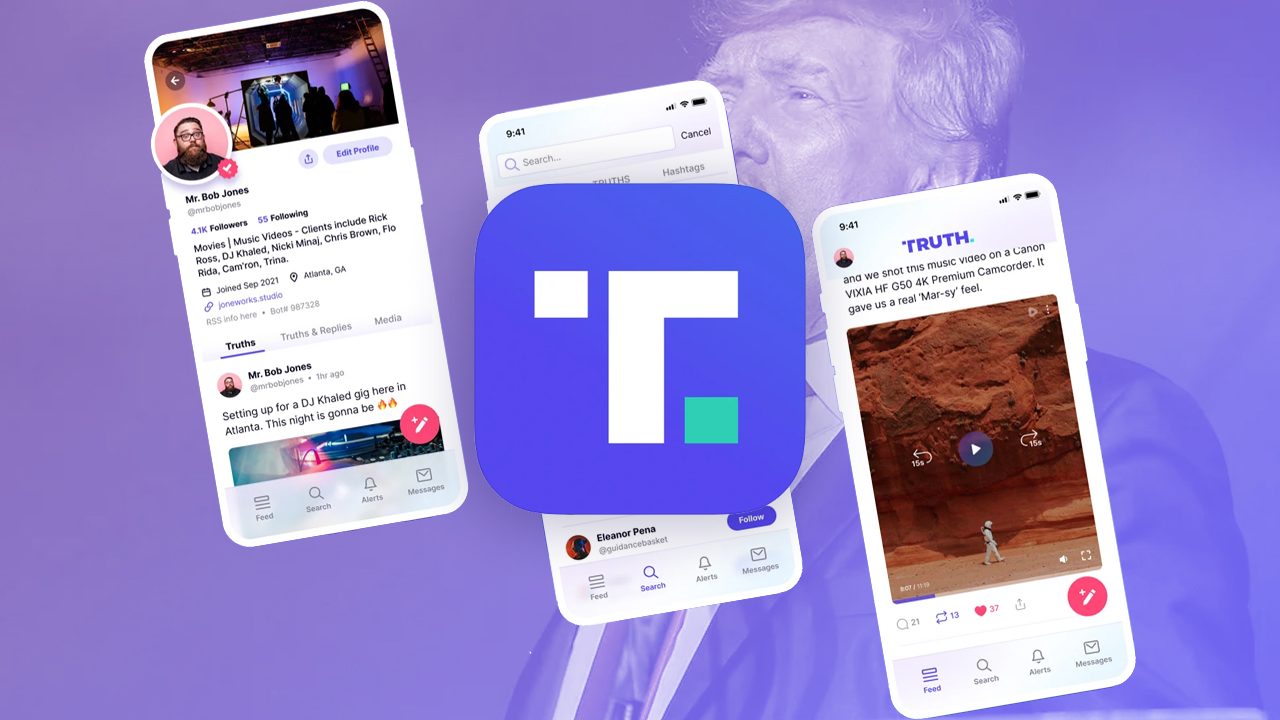 Trump’s Truth Social tops downloads on Apple App Store; many waitlisted