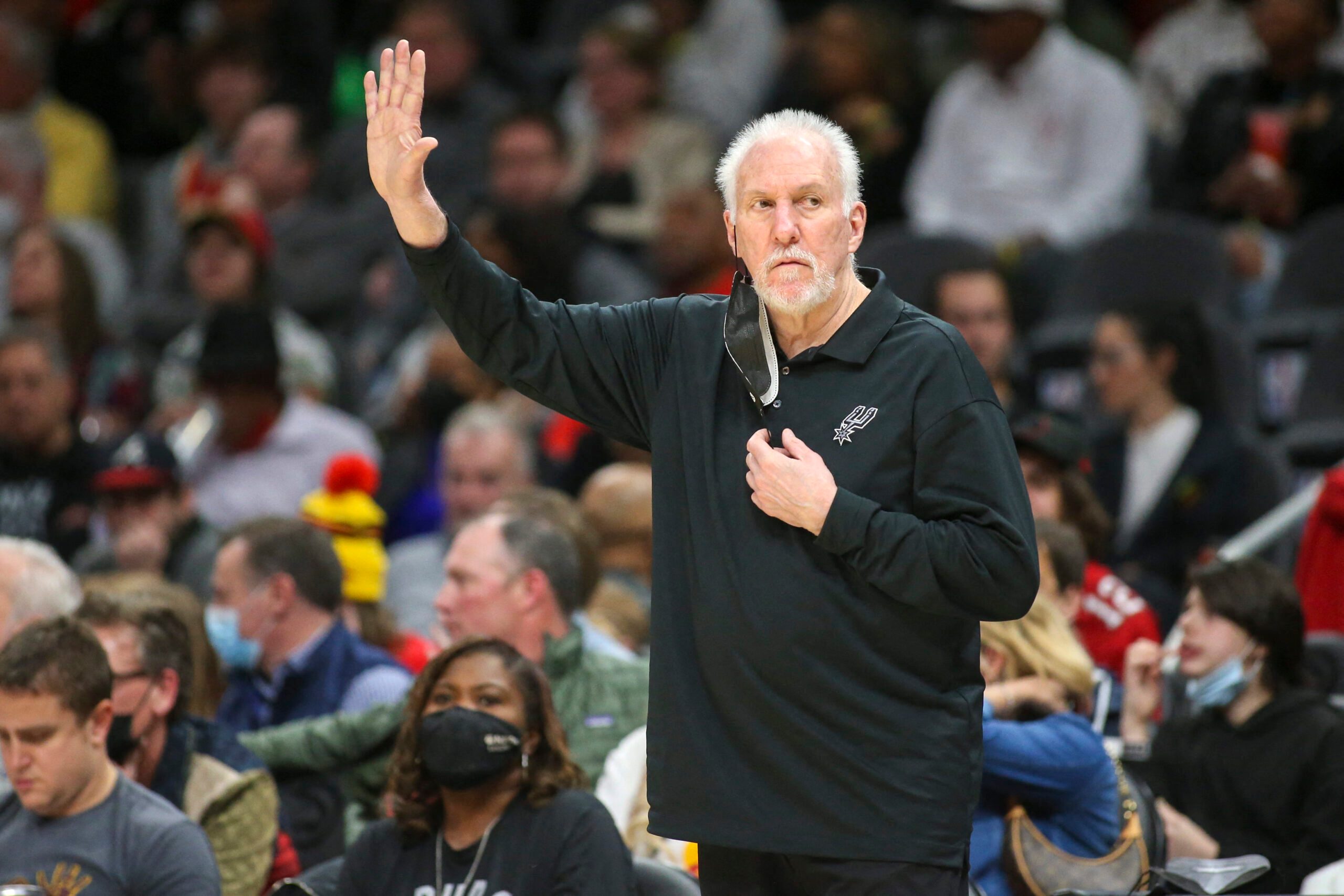 Spurs survive reeling Lakers as Gregg Popovich equals NBA all-time wins mark