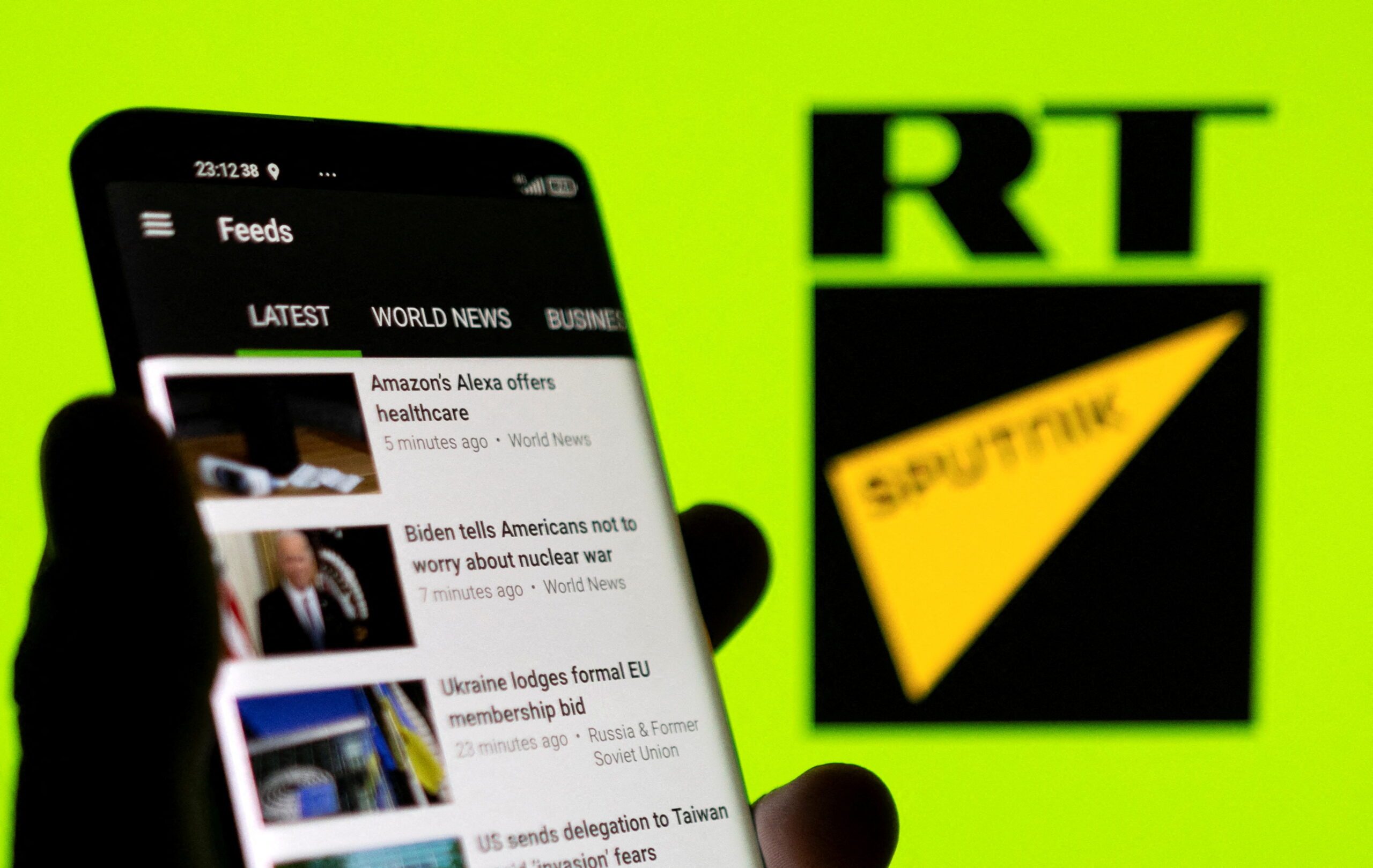Russian news channel RT to broadcast on YouTube-like Rumble after Big Tech curbs