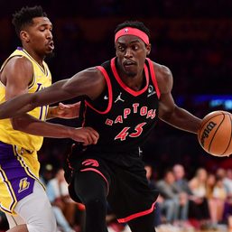 Lakers continue skid as Raptors roll in road win