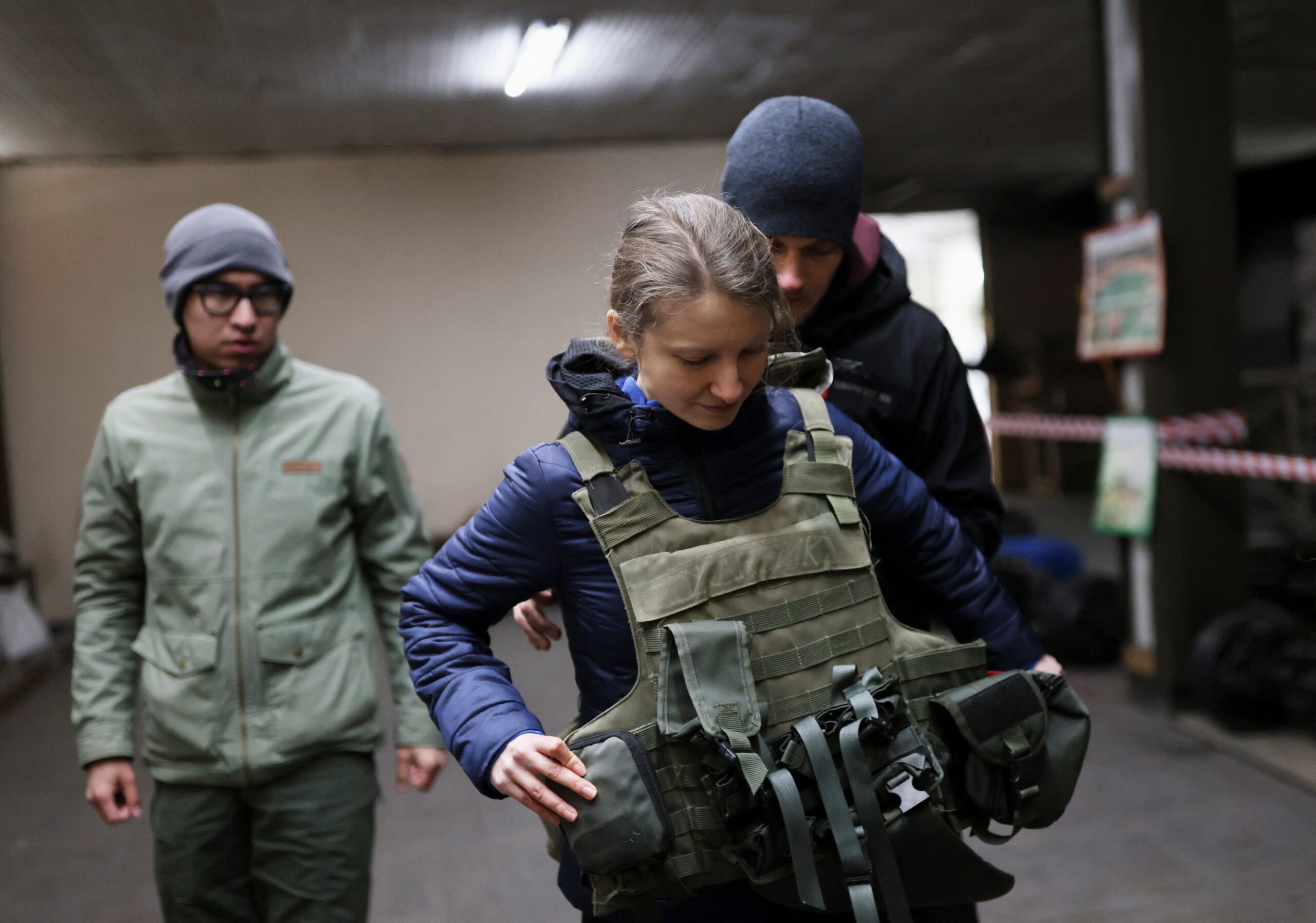 Meet the Ukrainian couples training for war