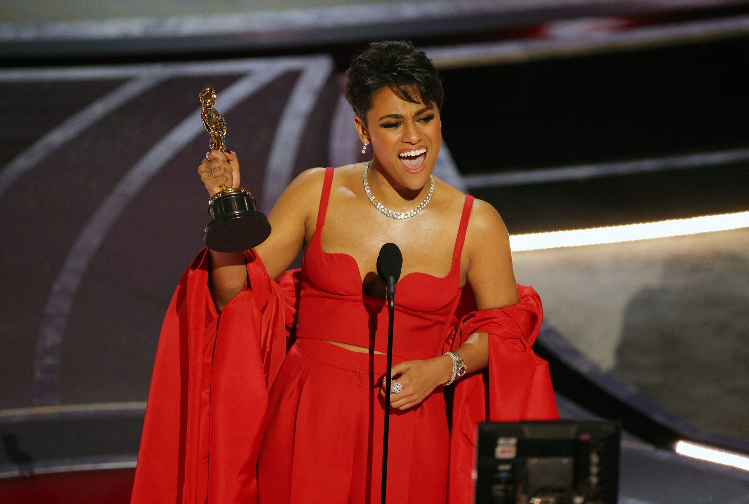 Ariana DeBose wins best supporting actress Oscar for ‘West Side Story’