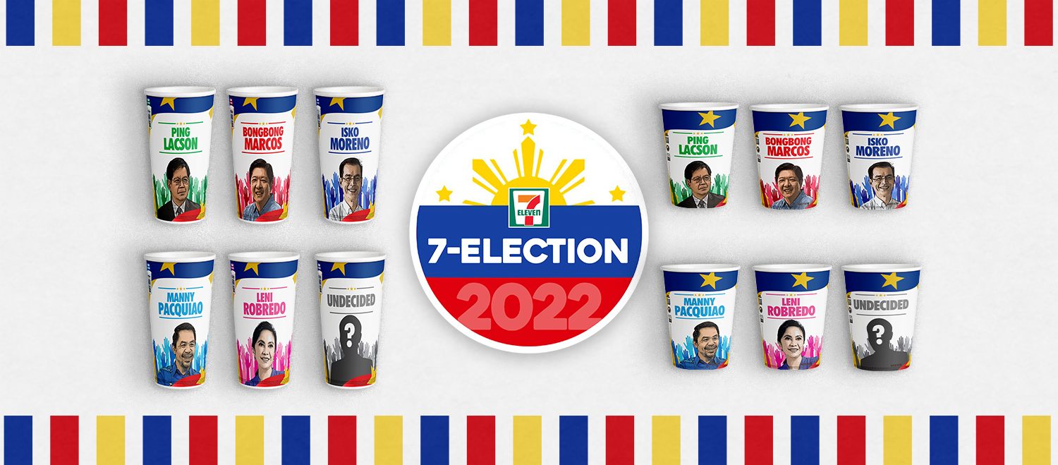 ‘Speak Cup’: 7-Eleven launches 2022 presidential ‘7-Election’ cups