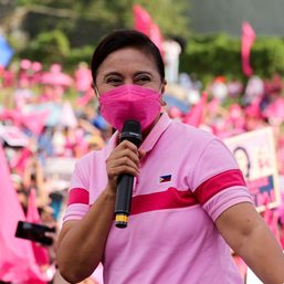 WATCH: Robredo lifted by pink wave in Samar, ‘unexpected blessings’ in Leyte