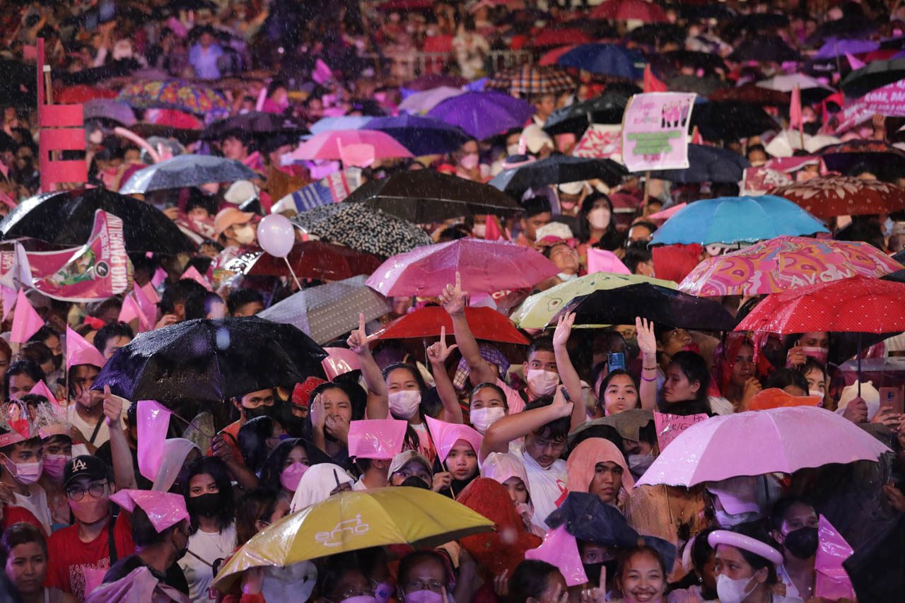 Rain or shine, thousands flock to Leni-Kiko’s Freedom Park rally in Zamboanga