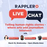 Rappler+ Live Chat with Mae Paner, Raffy Lerma and Rambo Talabong