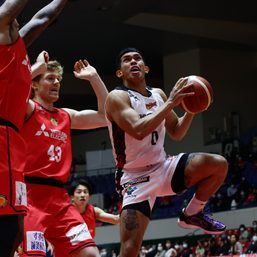 Kiefer, Thirdy struggle as wins elude Filipinos in Japan B. League