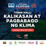 [WATCH] #AtinAngPilipinas town hall: Kalikasan at pagbabago ng klima