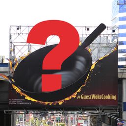 What’s cooking behind the big wok billboard at EDSA?