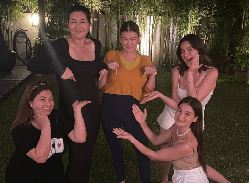 ‘Belly bump’: Dimples Romana celebrates pregnancy with fellow mom-to-be Angelica Panganiban