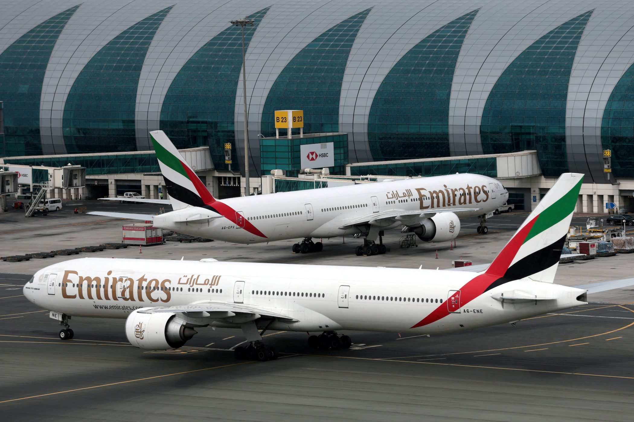 Emirates will continue flying to Russia until told not to by owners – president