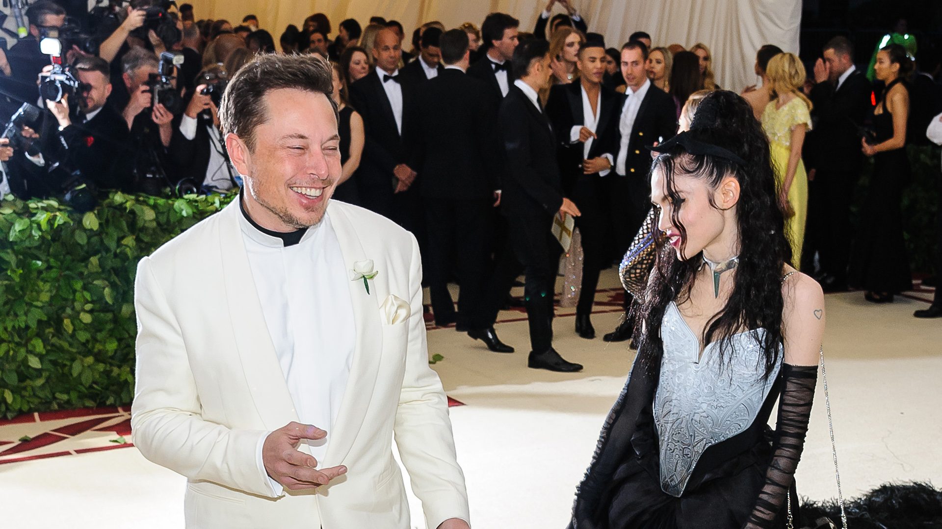 Elon Musk and Grimes welcome first daughter together